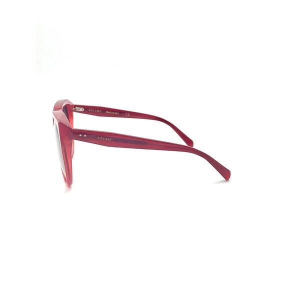NEW CELINE CL40048F 66P RED AUTHENTIC SUNGLASSES 63-13 140 W/CASE - Picture 3 of 4